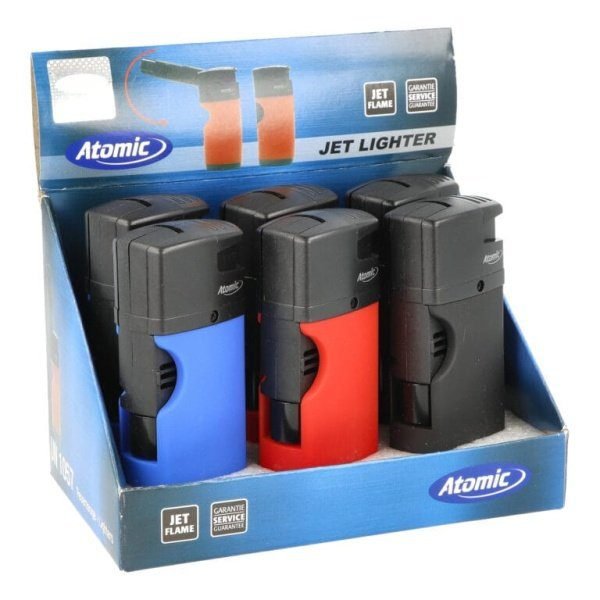 Zapalovač Atomic Blueflame Rubbered