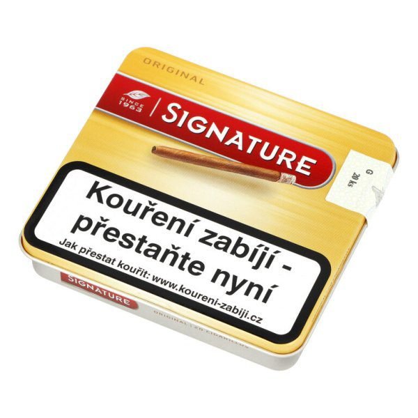 Doutníky Cafe Creme Signature Tin, 20ks, TT