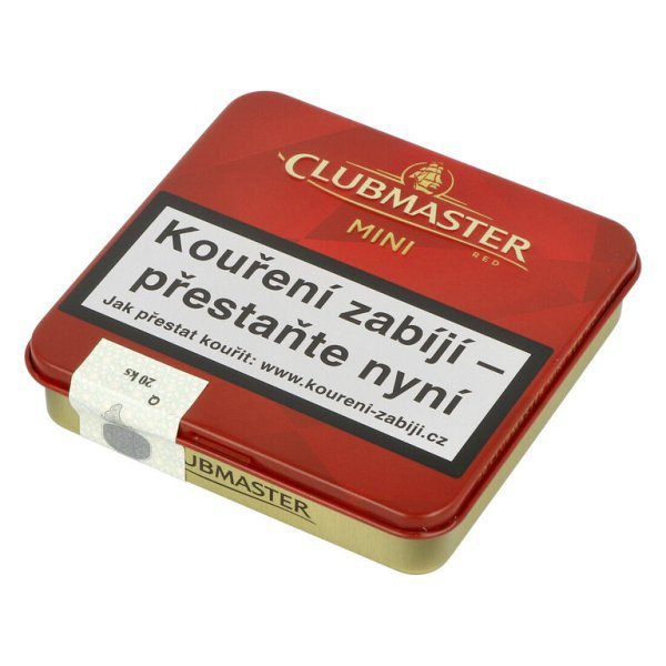 Doutníky Clubmaster Mini Aromatic Vanilla Cigarillo, 20ks, TT