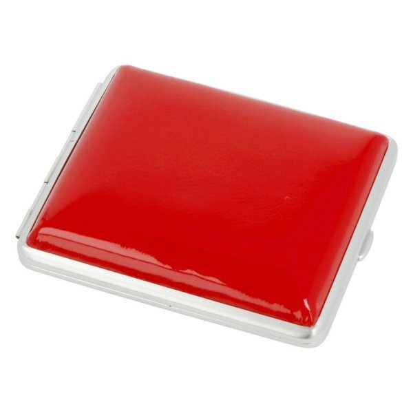 Cigaretové pouzdro Angelo Leather Red, 18 cigaret