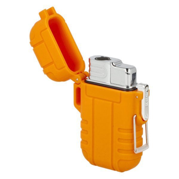 Tryskový zapalovač Eurojet Toft, rubbered, orange