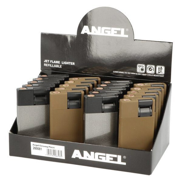 Zapalovač Angel Turbo Gunbrown