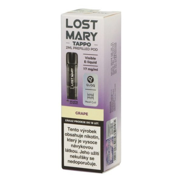 LOST MARY TAPPO POD náplň Grape Q