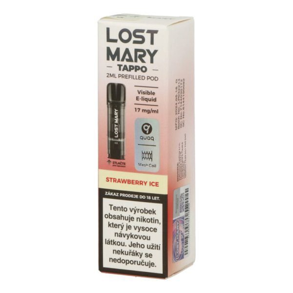 LOST MARY TAPPO POD náplň Strawberry Ice Q