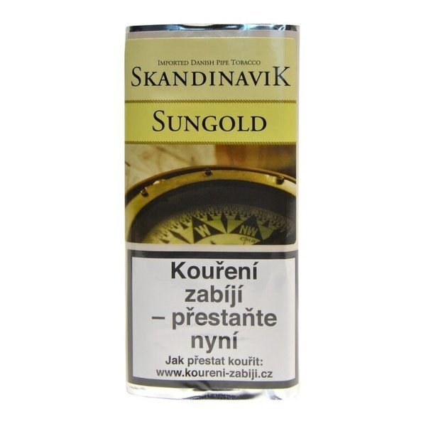 Dýmkový tabák Skandinavik Sungold, 40g, TT