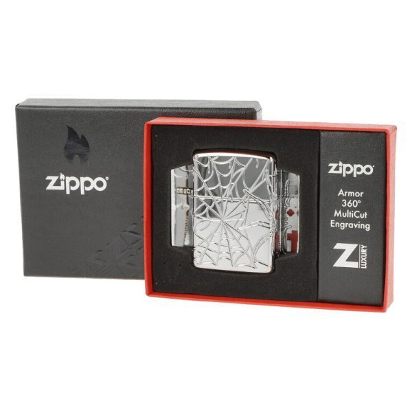 Zapalovač Zippo Armor LE Spider, leštěný