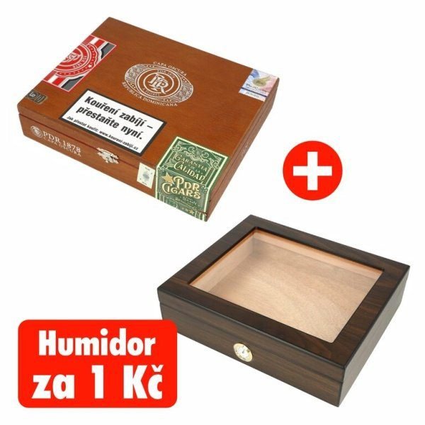 Doutníky PDR 1878 Capa Oscura Toro, 20ks