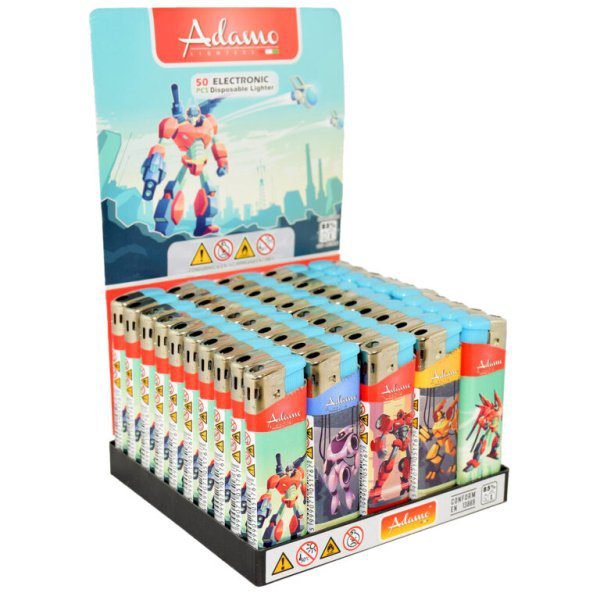Zapalovač Adamo Piezo Robots