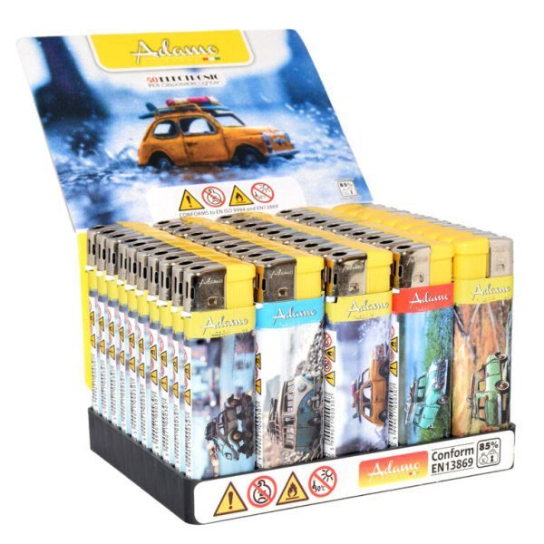 Zapalovač Adamo Piezo Mini Cars