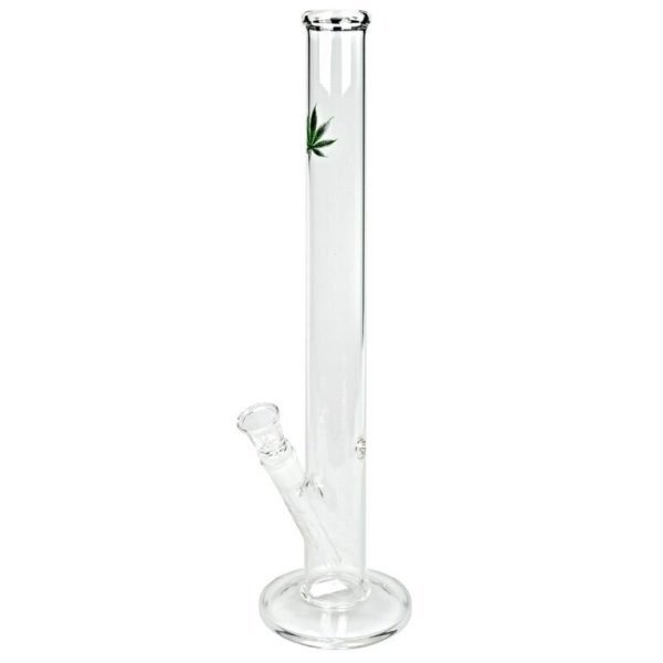 Skleněný bong  Leaf, 46cm