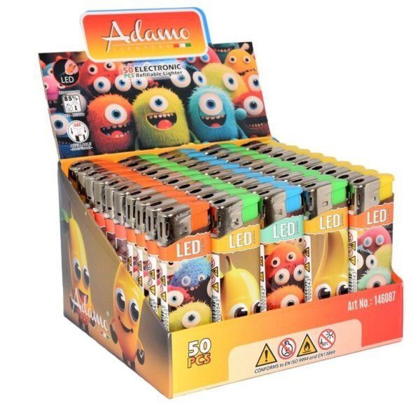 Zapalovač Adamo Piezo LED Cuties