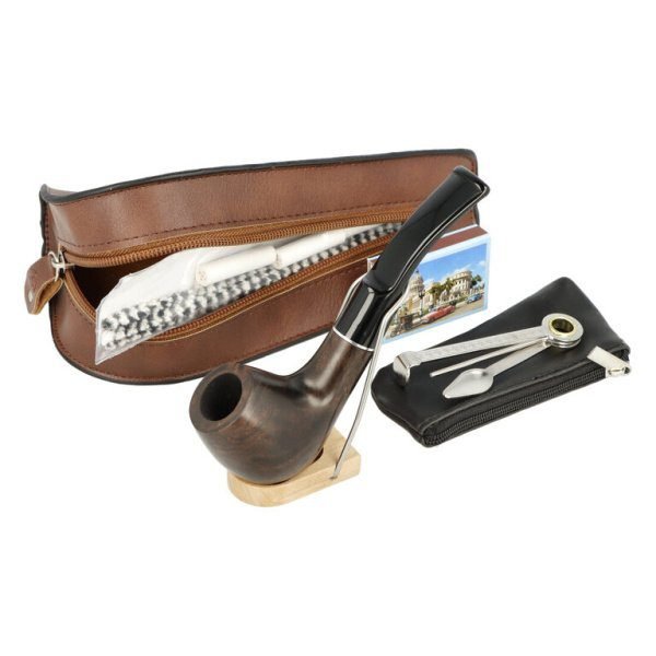 Dýmka HH SET, brown, filtr 9mm