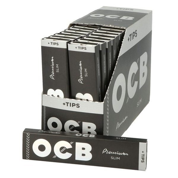 Cigaretové papírky OCB Slim+Filters