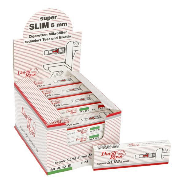 Cigaretová špička David Ross Slim Minifilters, 5mm