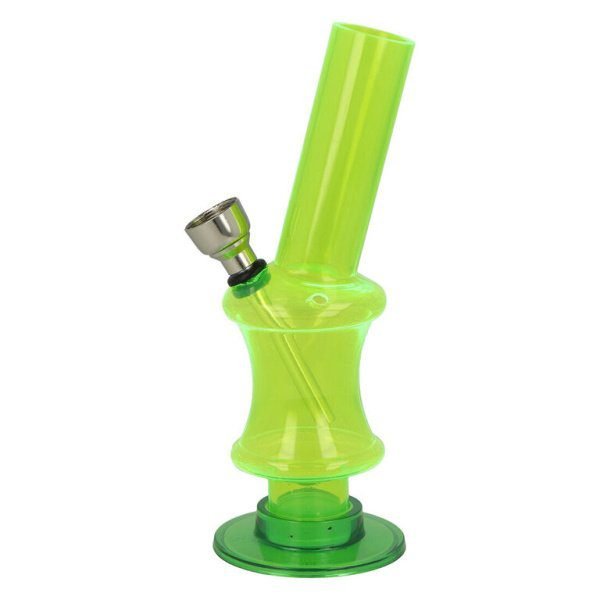 Bong Mini akryl (plast) 15cm, zalomený
