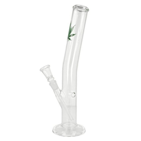 Skleněný bong Leaf 33cm