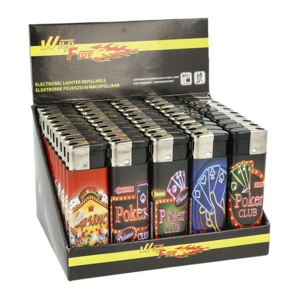 Zapalovač Wildfire Piezo Casino