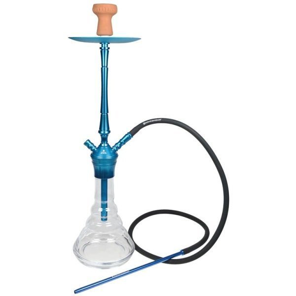 Vodní dýmka Kaya Elox 630CE Blue 76cm, Clear Spot