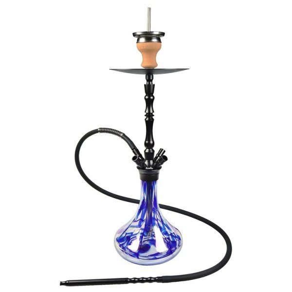 Vodní dýmka Aladin Alux M4 Blue 62cm