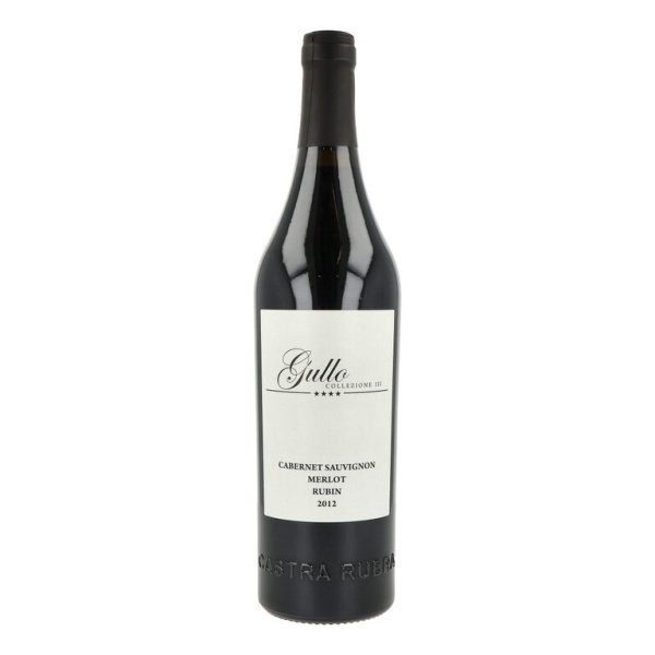 Víno Gullo Cabernet Sauvignon & Merlot & Rubin 2012 13%, 0,75l, červené