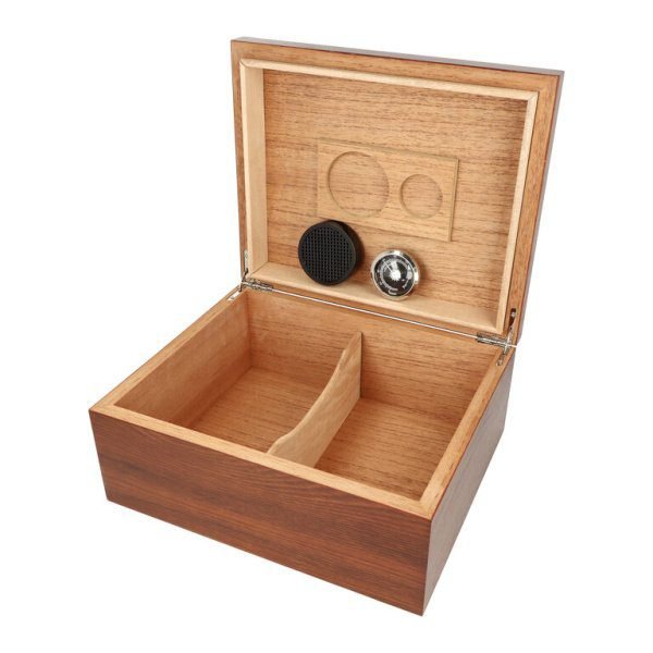 Humidor na doutníky hnědý 30D, 27x22x12cm