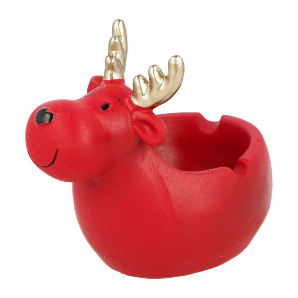 Cigaretový popelník Moose Red, 13x8x11cm