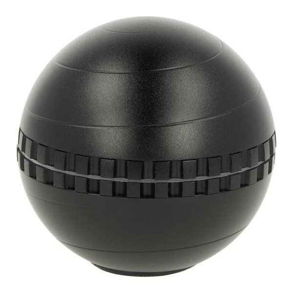 Drtič tabáku kovový Gyro Ball Black, 3.dílný, 62mm
