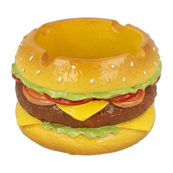 Cigaretový popelník keramický Hamburger