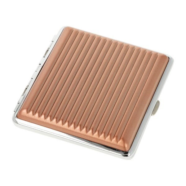 Cigaretové pouzdro Wildfire Metal Strips Pink, 20 cigaret
