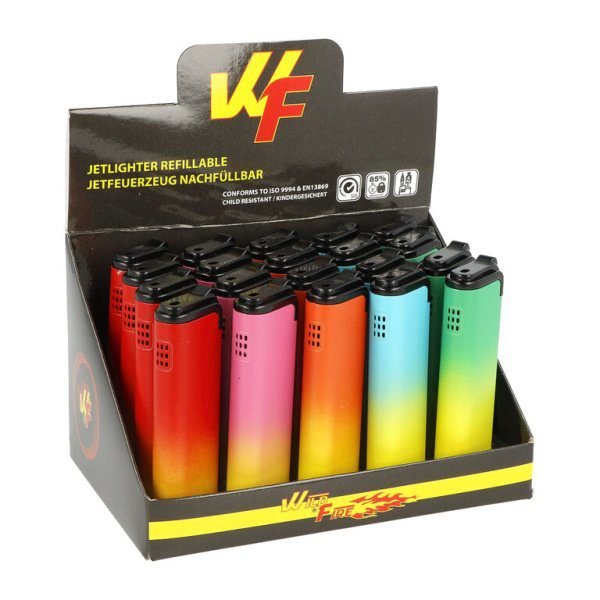 Zapalovač Wildfire Jet Rainbow Metall