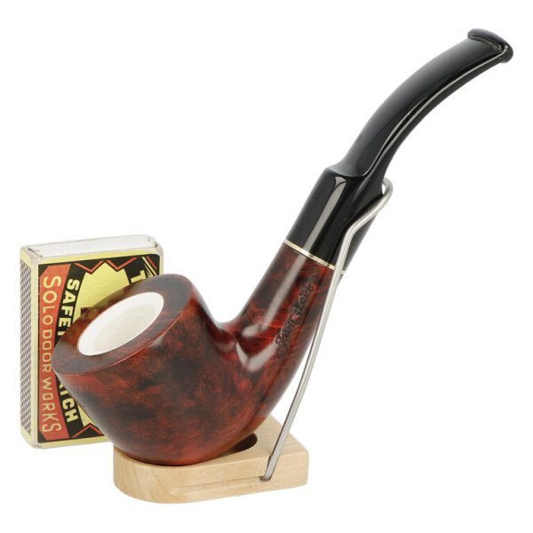 Dýmka Jean Claude Meerschaum zahnutá, III, filtr 9mm