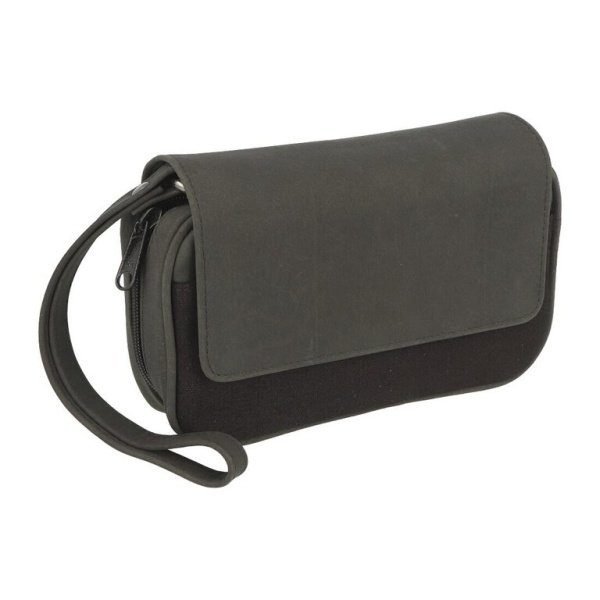 Pouzdro na 3 dýmky Leather, černé