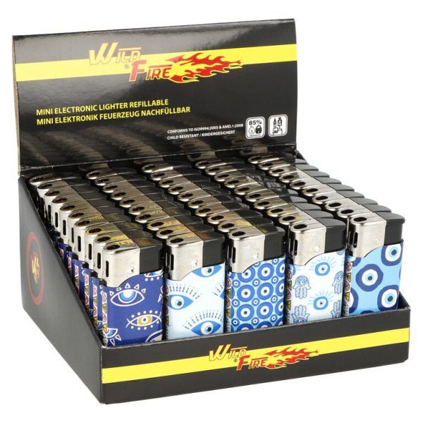 Zapalovač Wildfire Piezo Mini Evil Eye