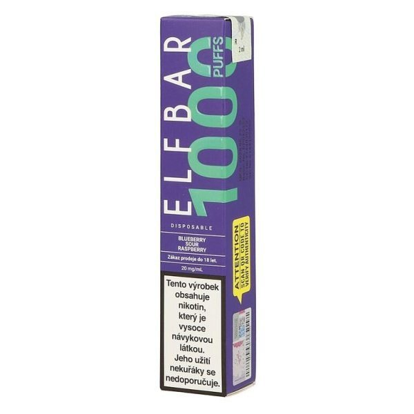 ELF BAR 1000, Blueberry Sour Raspberry/R