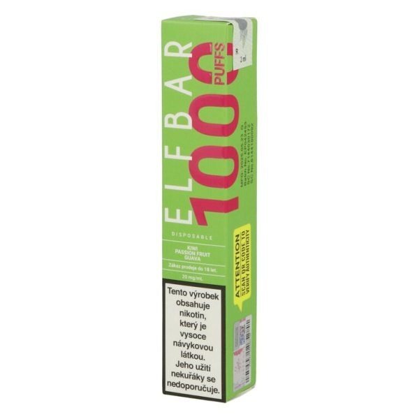 ELF BAR 1000, Kiwi Passion Fruit Guava/R