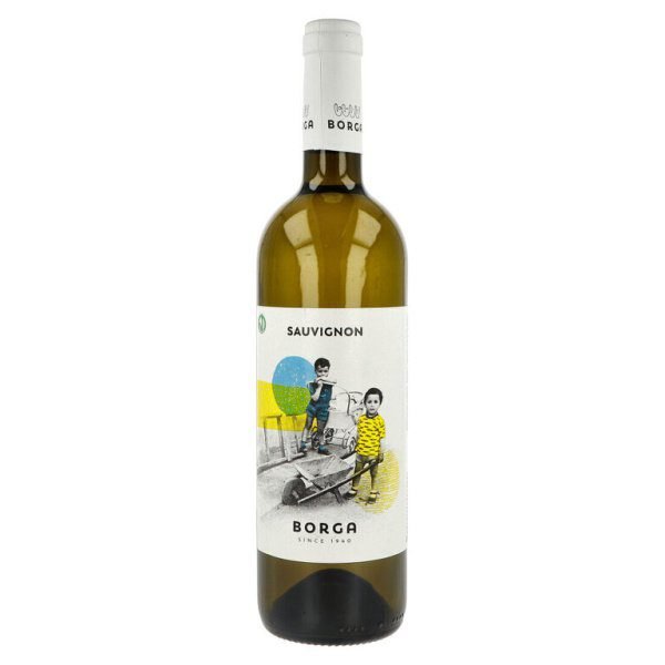 Víno Borga Sauvignon IGT 0,75l 2023 12,5%, bílé