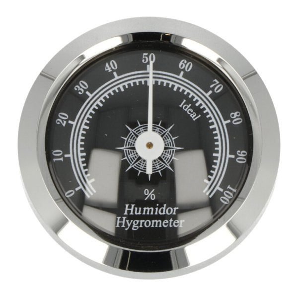 Vlhkoměr Angelo, 46mm, chrom