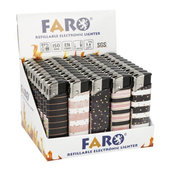 Zapalovač FARO Piezo Stripes