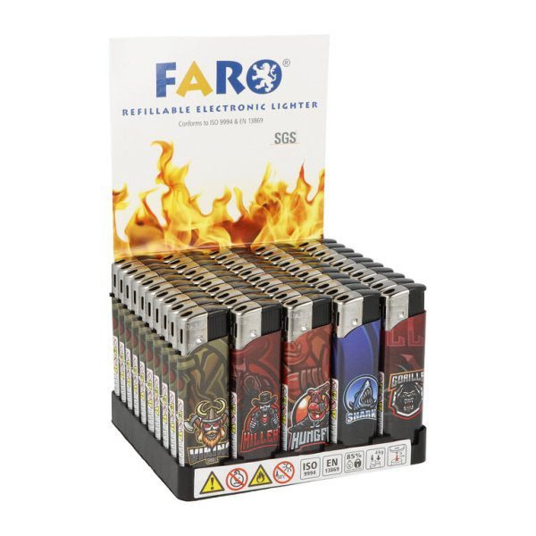 Zapalovač FARO Piezo Clans