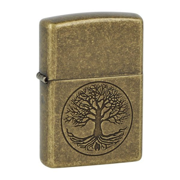 Zapalovač Zippo Tree of Life, mosaz