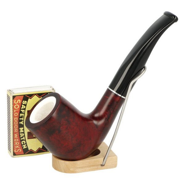 Dýmka Jean Claude Meerschaum zahnutá, III, filtr 9mm