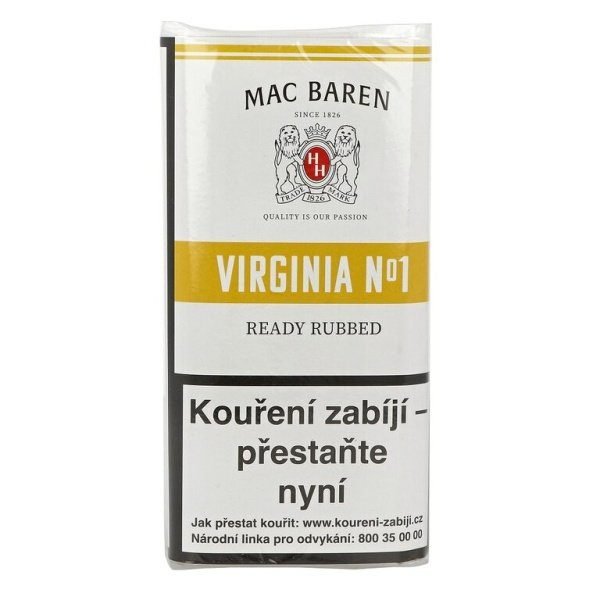 Dýmkový tabák Mac Baren Virginia No1 50g TT