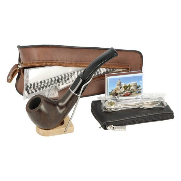 Dýmka HH SET, brown, filtr 9mm